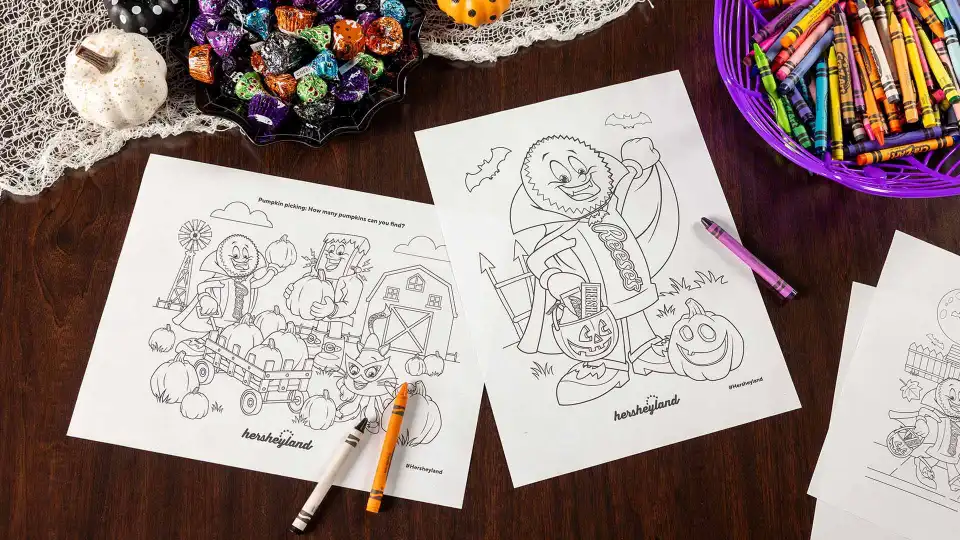Halloween coloring page preview 8